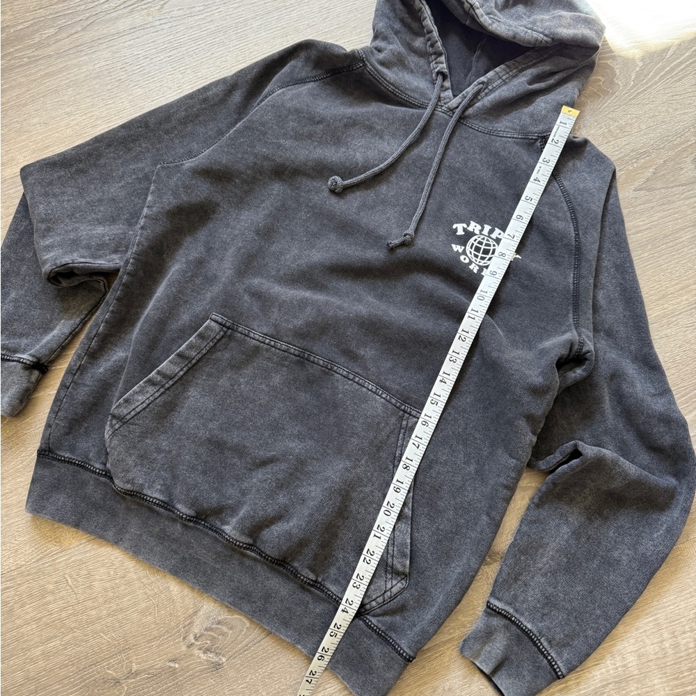 PacSun charcoal Hoodie-Size M - Picture 4 of 7